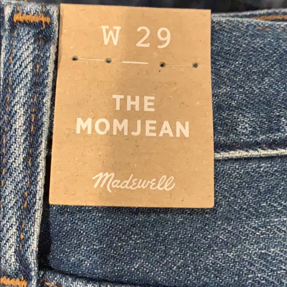 Madewell The Momjean in Stratfield Wash Jeans - Picture 7 of 10
